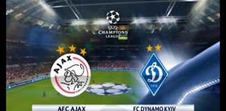 Champions League Ajax vs Dinamo Kiev