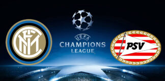 Inter vs PSV Champions League