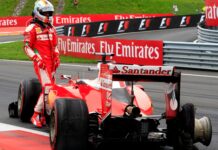 Sebastian Vettel and Ferrari on collision course