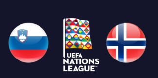 UEFA Nations League Slovenia vs Norway
